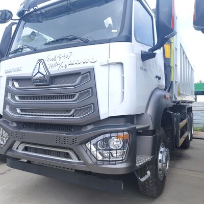 Camion-benne minier HOWO NX 6 × 4 avec moteur de 400 CV et benne basculante en forme de U pour le transport intensif