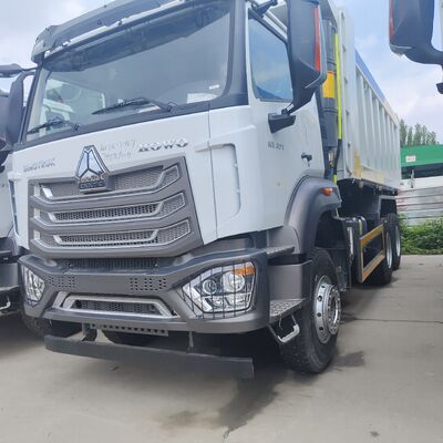Camion-benne minier HOWO NX 6 × 4 avec moteur de 400 CV et benne basculante en forme de U pour le transport intensif