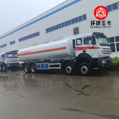 Beiben 8x8 35,000L camion-citerne de pétrole camion-citerne de carburant lourd pour les projets miniers du Congo