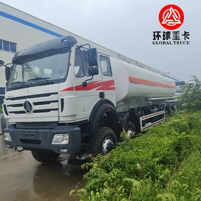 Camion citerne à carburant robuste Beiben 8x8 35000L pour l'industrie minière du Congo