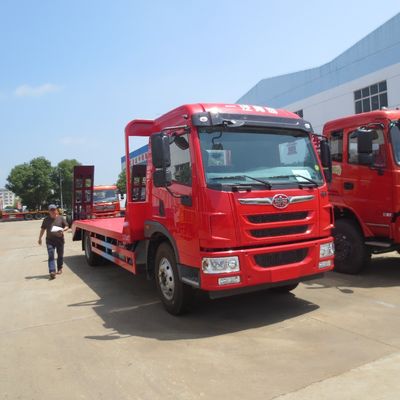 6 roues 5 Ton Excavator Flatbed Transport Truck CA1160P62K1L2E5Z
