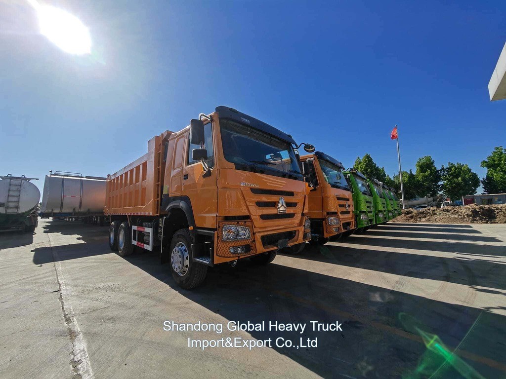 Sinotruk transport de sable d'occasion camionneur de décharges lourds Hohan A7 400HP 6*4