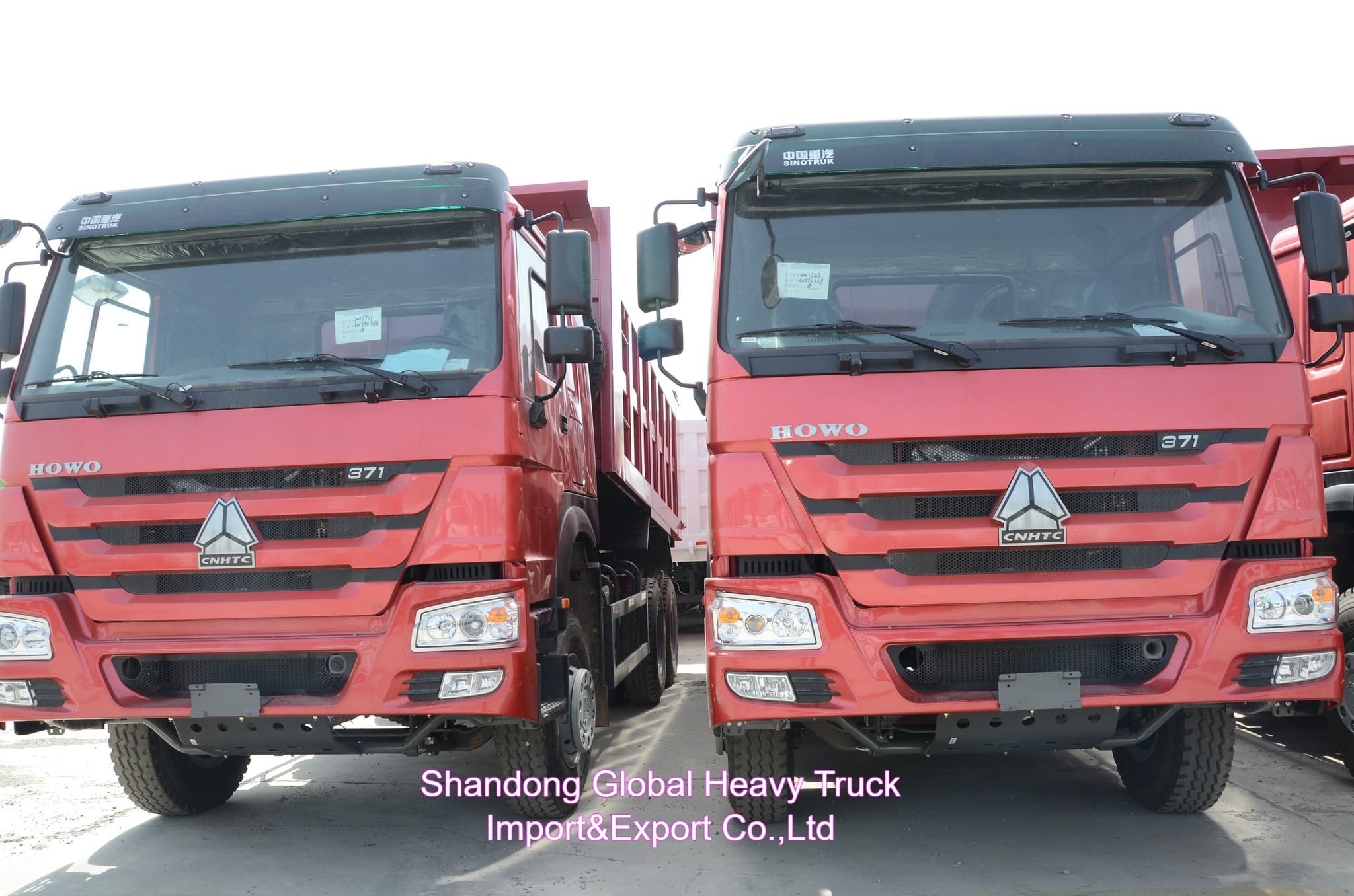 Nouveau diesel lourd d'occasion 6X4 Sino HOWO Mine Sinotruk Mining Tipper Tipping Dump Truck