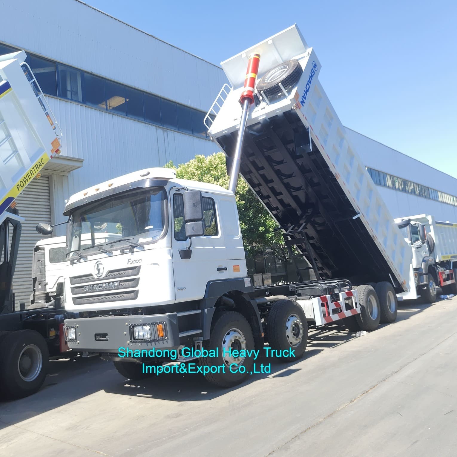 Camion benne minière Shacman F3000 d'occasion Shacman 375HP 380HP 430 HP 6*4/8*4