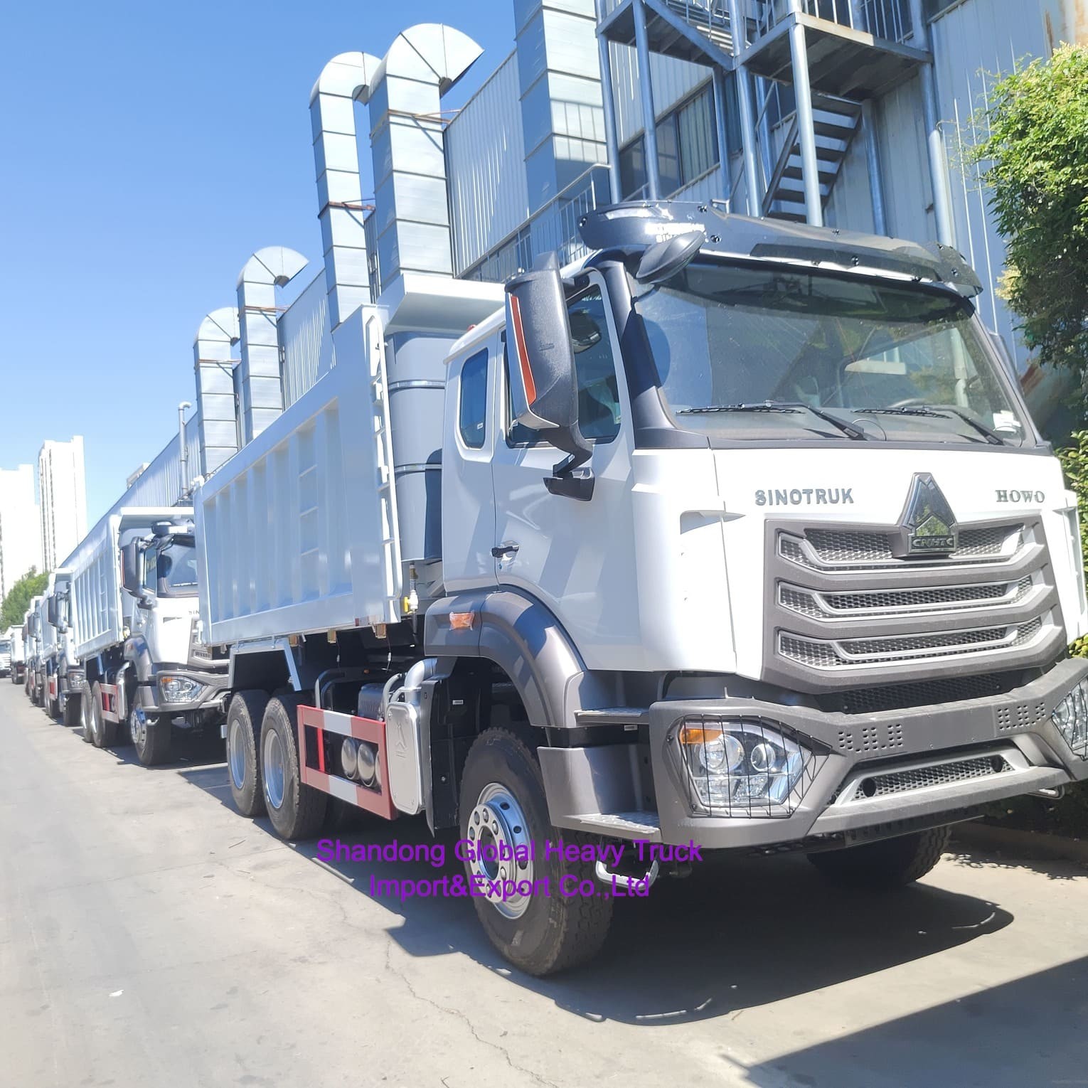 Camion à décharge lourde d'occasion 6*4 375HP Sinotruk HOWO Camion à décharge
