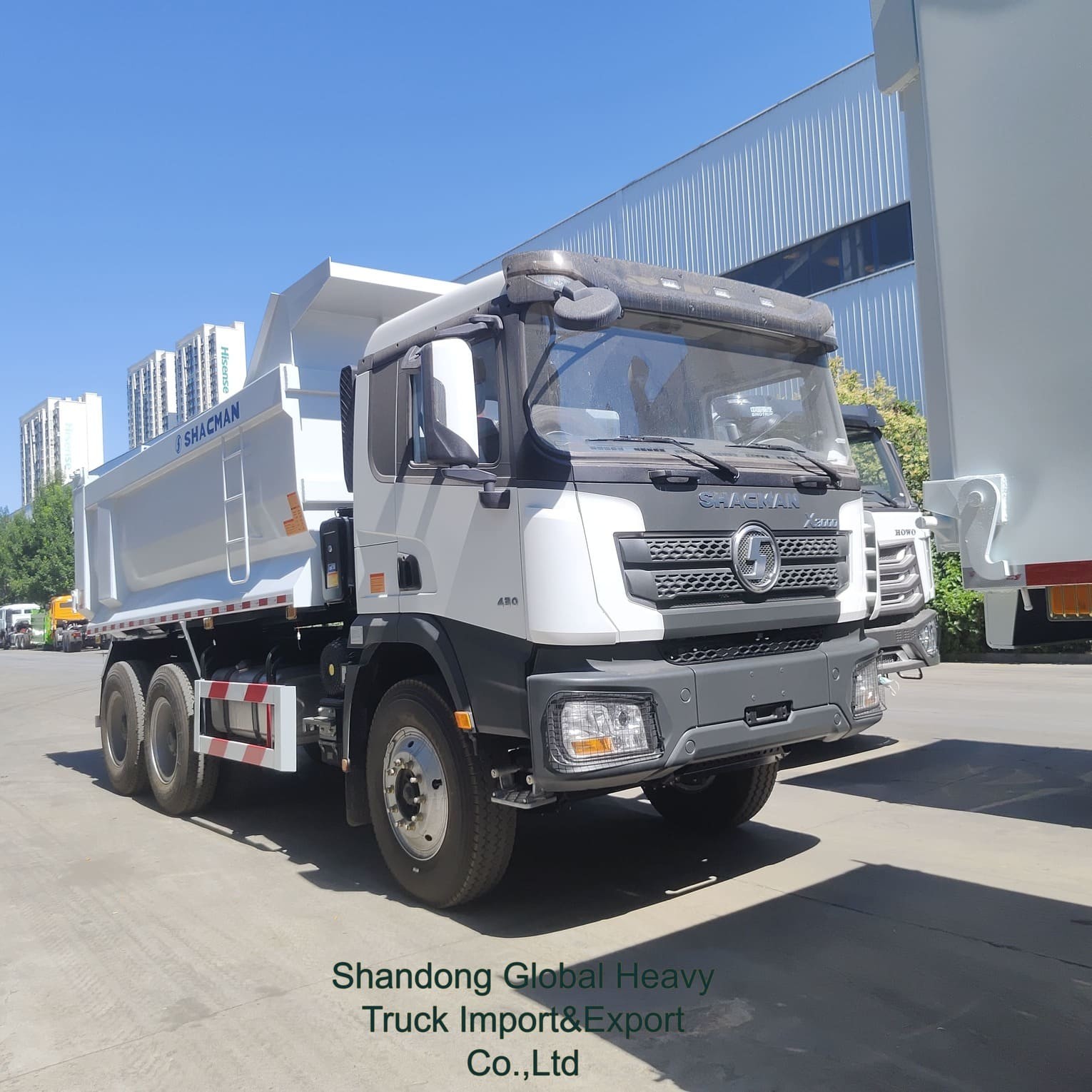 Shacman X3000 F3000 Poids lourd camion de décharge utilisé transport minier 6X4 340 HP camion de décharge à vendre