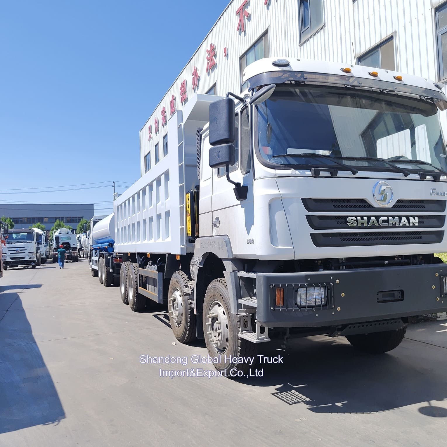 Des camions à décharge de haute qualité Shacman H3000 F3000 8X4 camions à décharge de 12 roues camions à décharge de camions