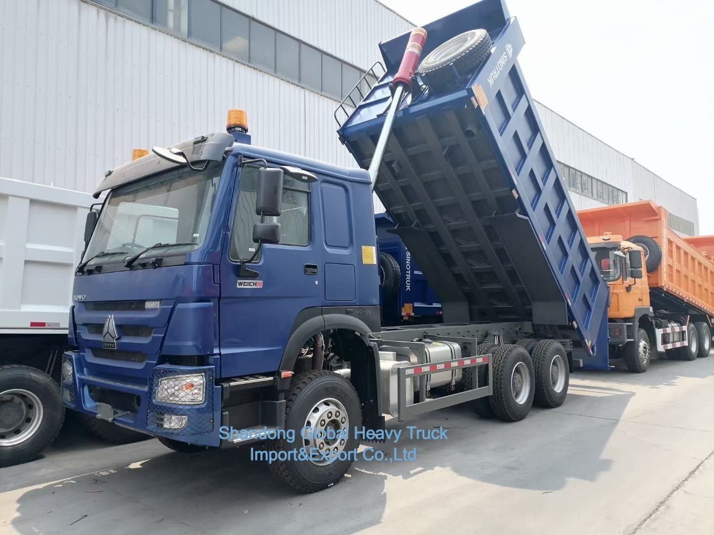 Sinotruk HOWO Camion Benne Fabricant 6X4 8X4 340CV 380CV 400CV Camion