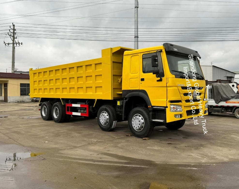 Sinotruk HOWO Chariot de décharge à roues arrière lourd, léger, de 30 40 50 tonnes