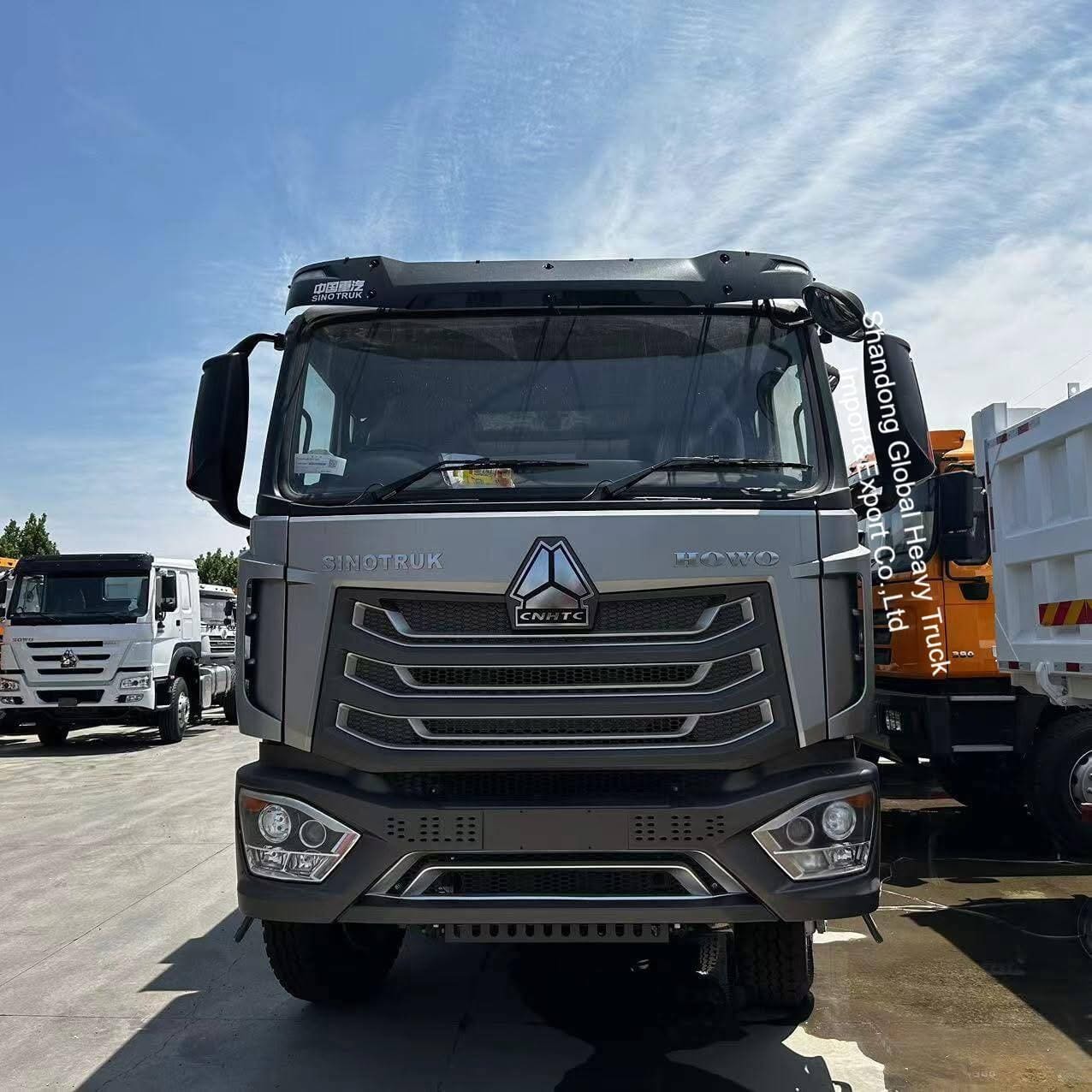 HOWO-N7/Nx 6X4 Camion à ordures d'occasion 371 ch 380 ch 400 ch 430 ch Camion à ordures d'occasion
