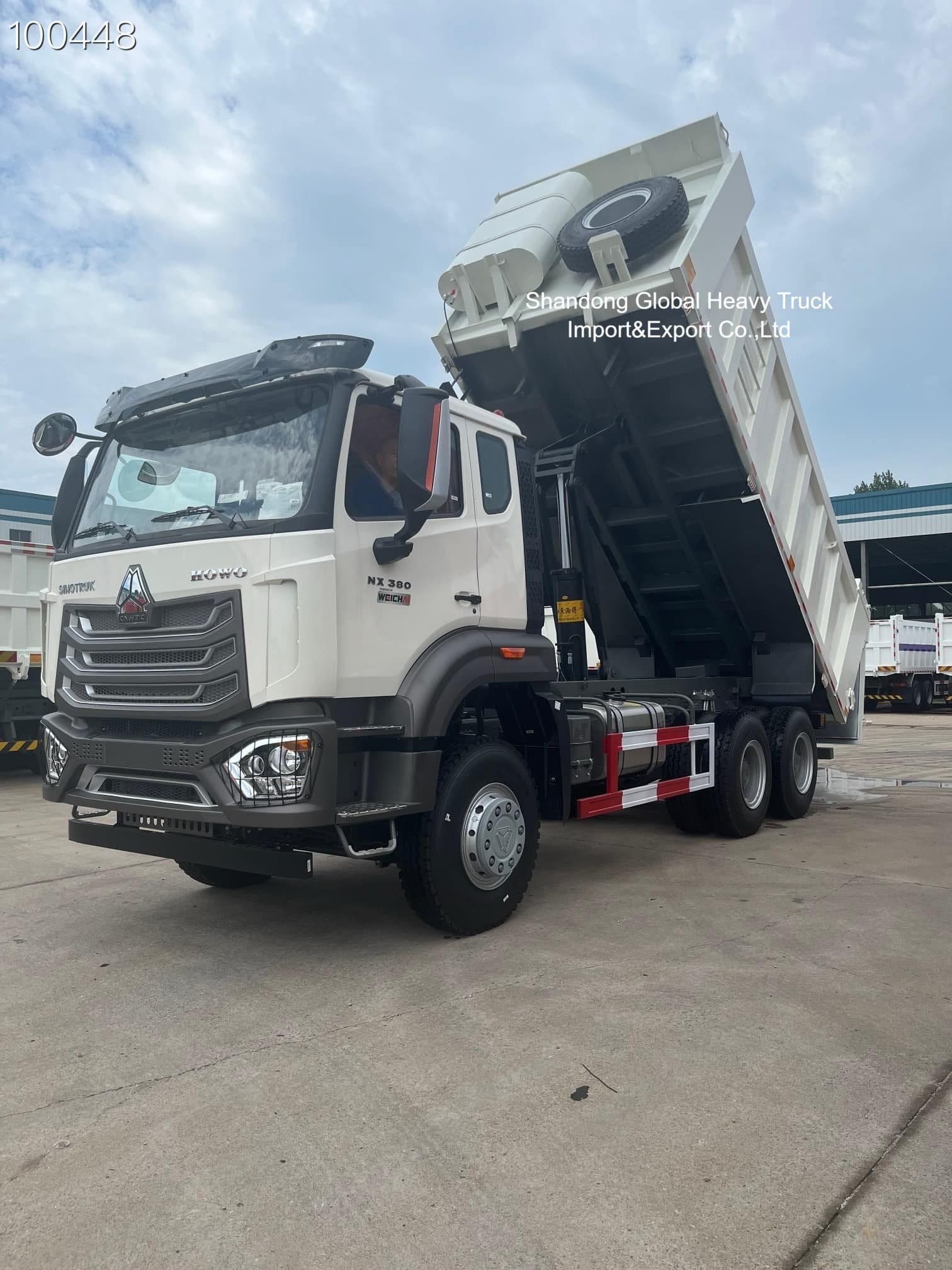 HOWO 8x4 Truck à bascule lourd avec moteur de 420 ch, châssis 8x4 renforcé et carrosserie de chargement en acier à haute résistance pour l'exploitation minière en Tanzanie