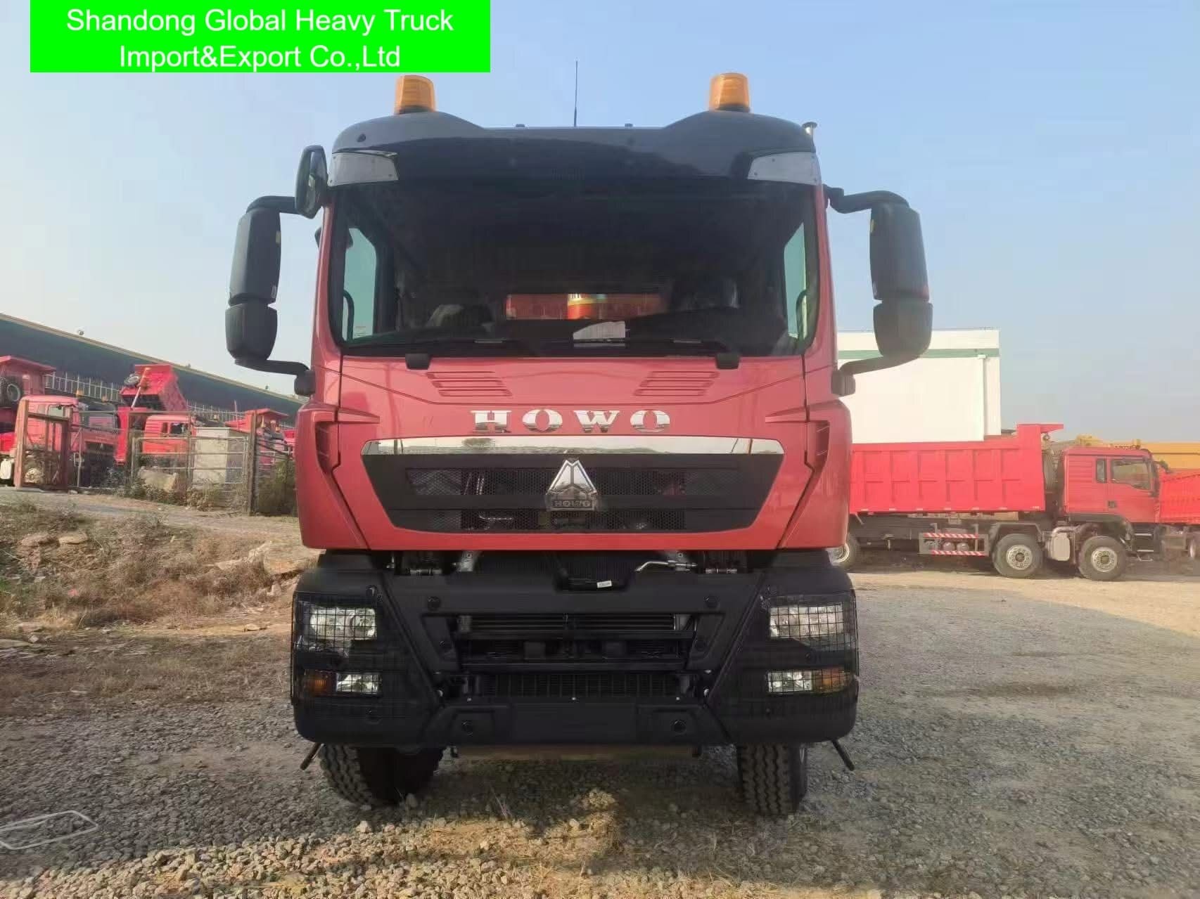 Sinotruk HOWO TX 6X4 camionneur à décharge 336HP 35 tonnes de charge utile