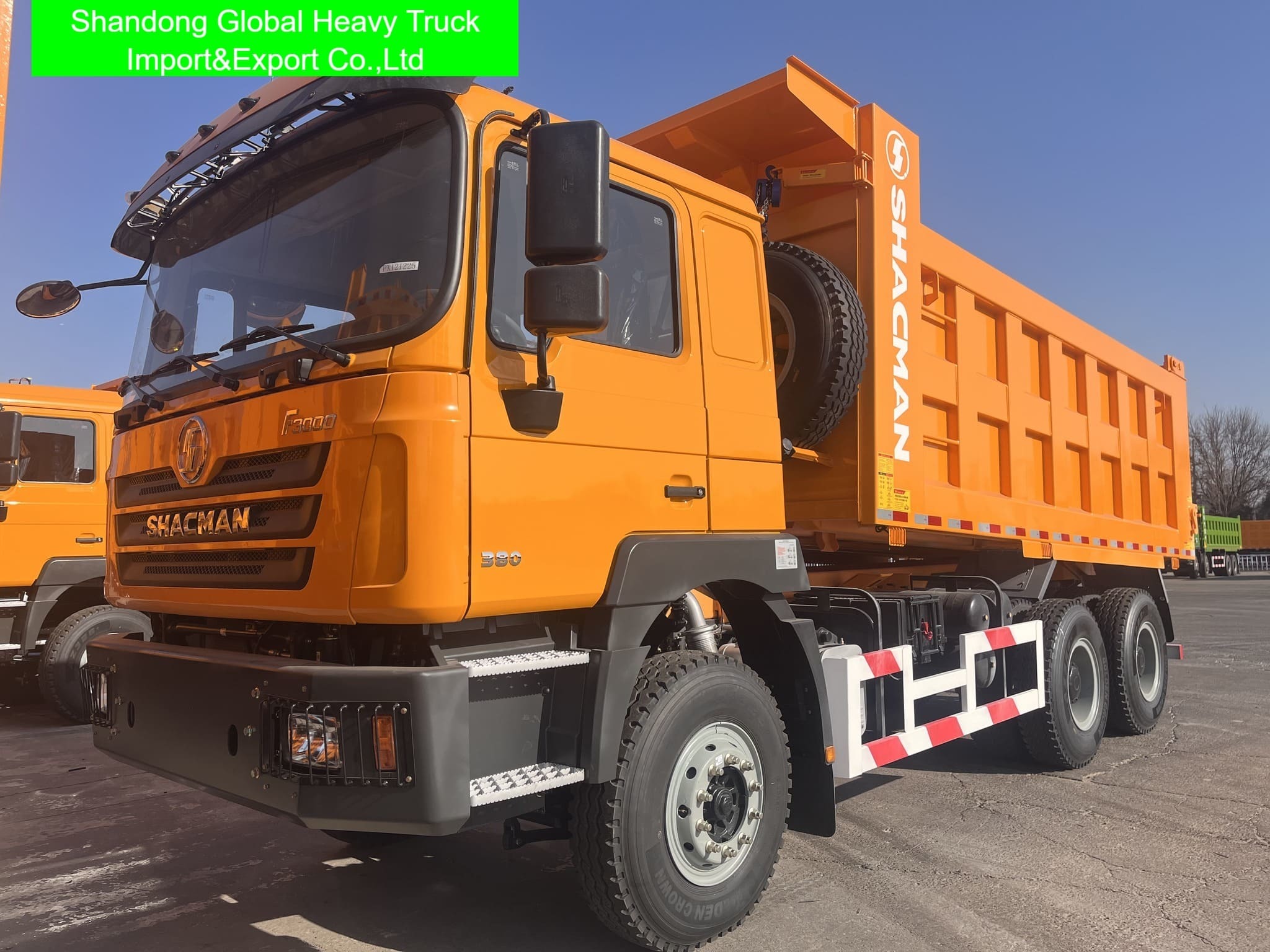 Chine Shacman F3000 H3000 Camion 400HP 20 Tonnes 6x4 10 Roues Shacman Camion Benne d'Occasion Prix à Vendre