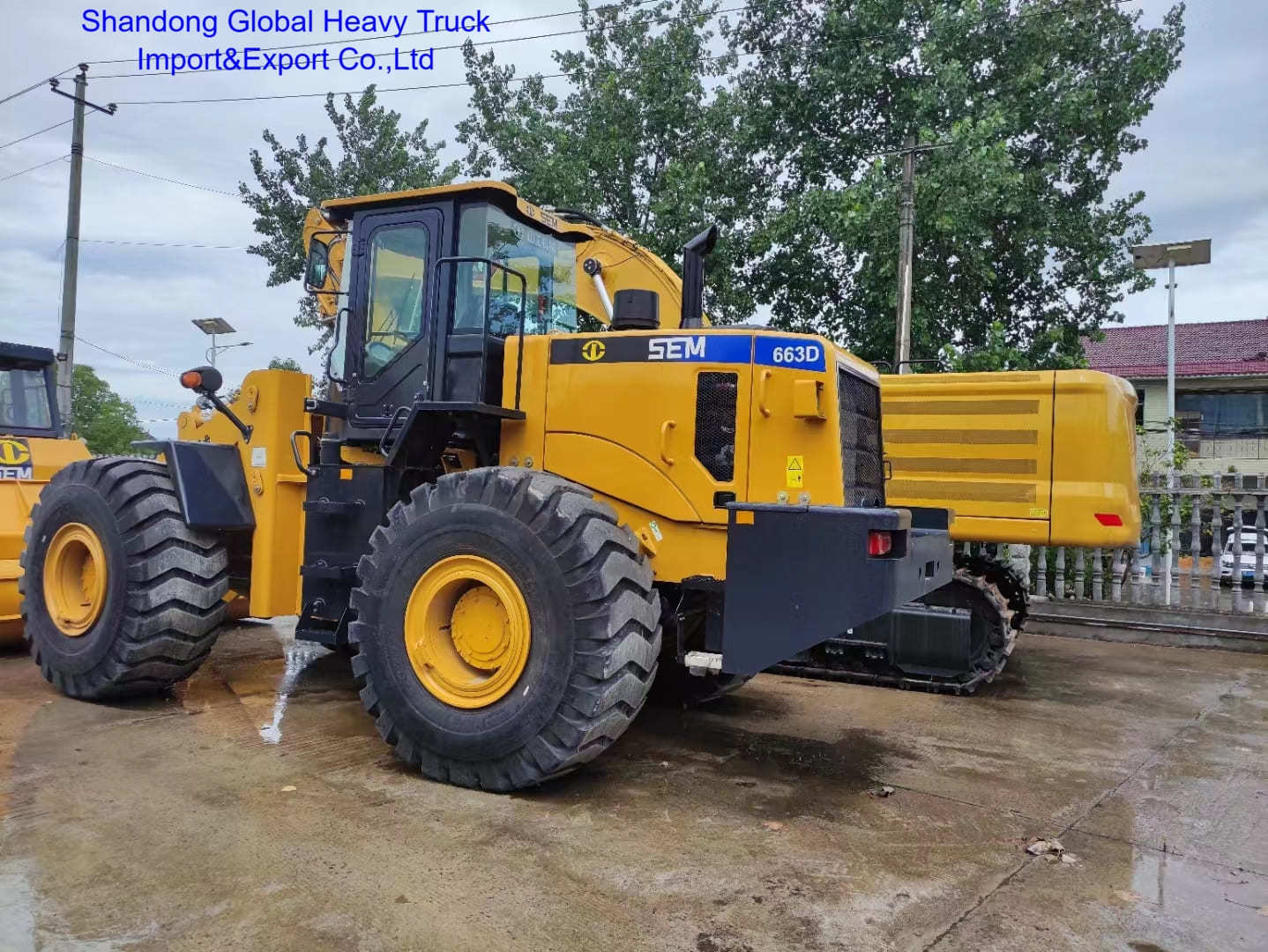 SEM xcmg liugong Best Sale 6 Tonnes 663D Sem Chargeur à roues à vendre