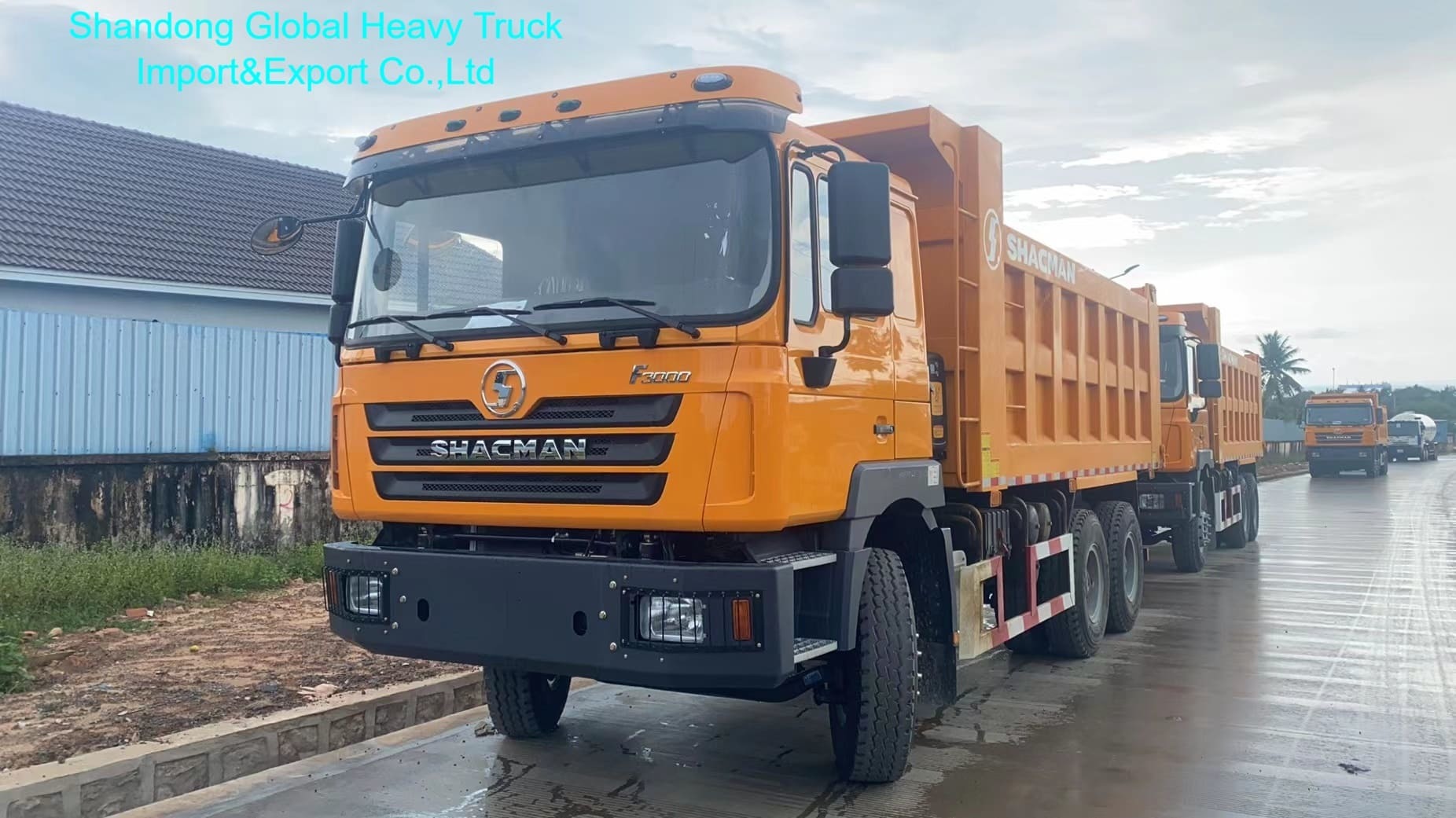 Le plus populaire Shacman 6x4 10 Wheeler F3000 camion à décharge pour le transport de construction