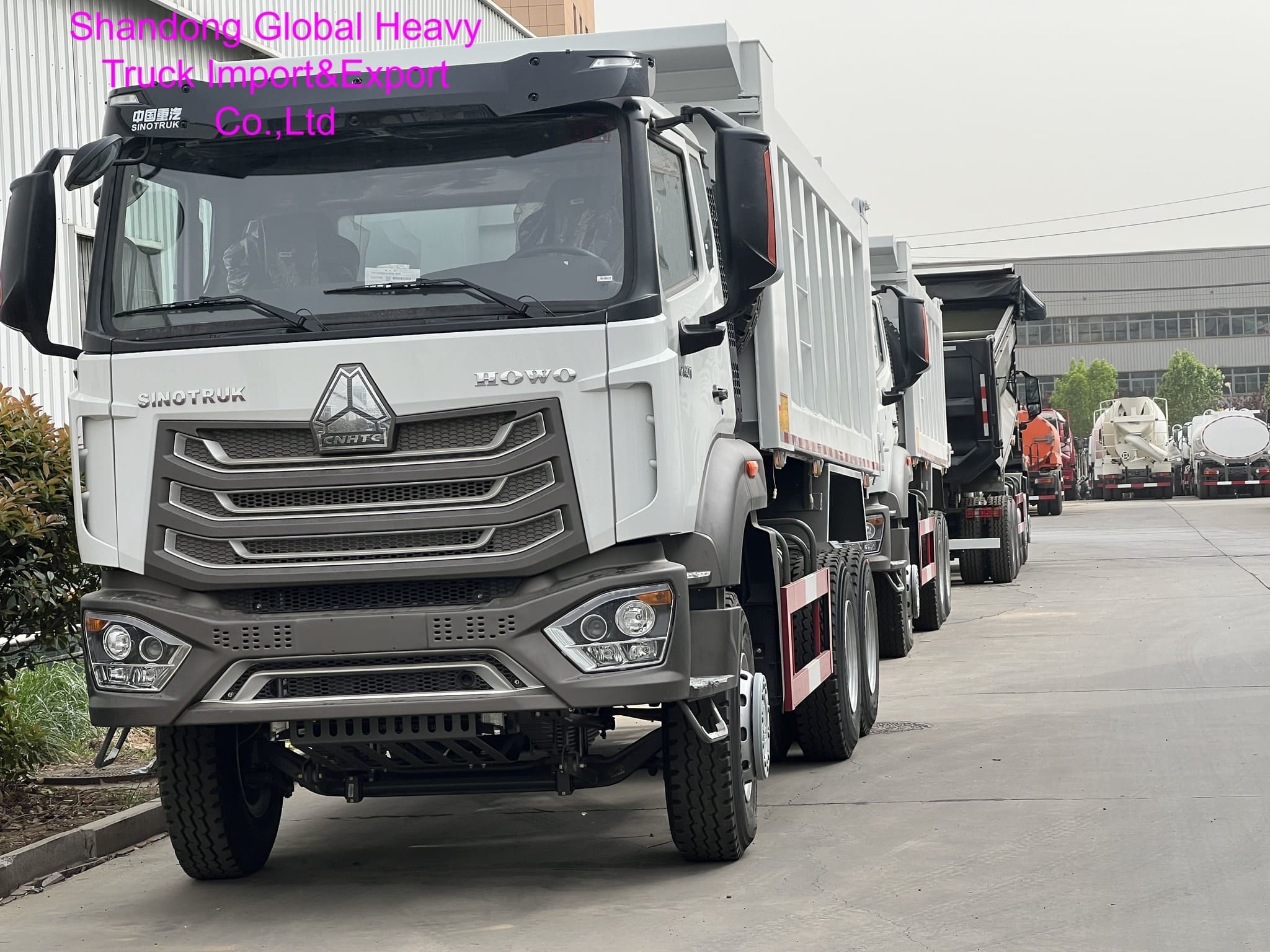 Sinotruk HOWO NX camionneur-déchargeur lourd avec siège de suspension pneumatique à conduite gauche/droite et transmission HW19710