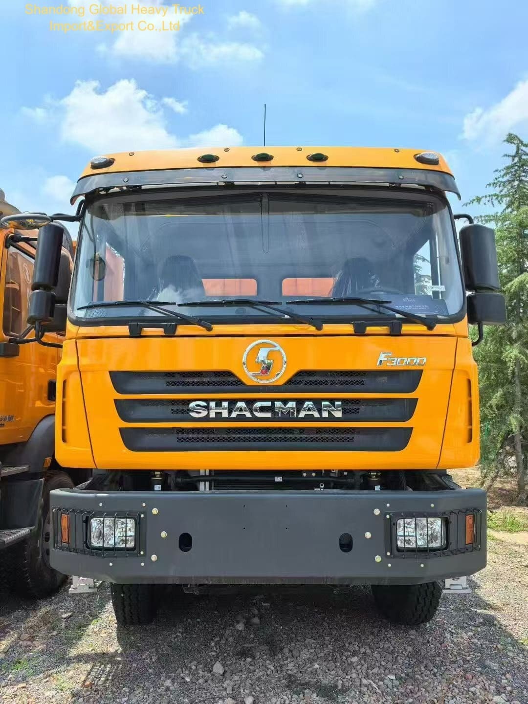 Camion benne Shacman F3000 poids lourd avec moteur Weichai 380CV, pneus 12.00R20 et capacité de 35-45 tonnes