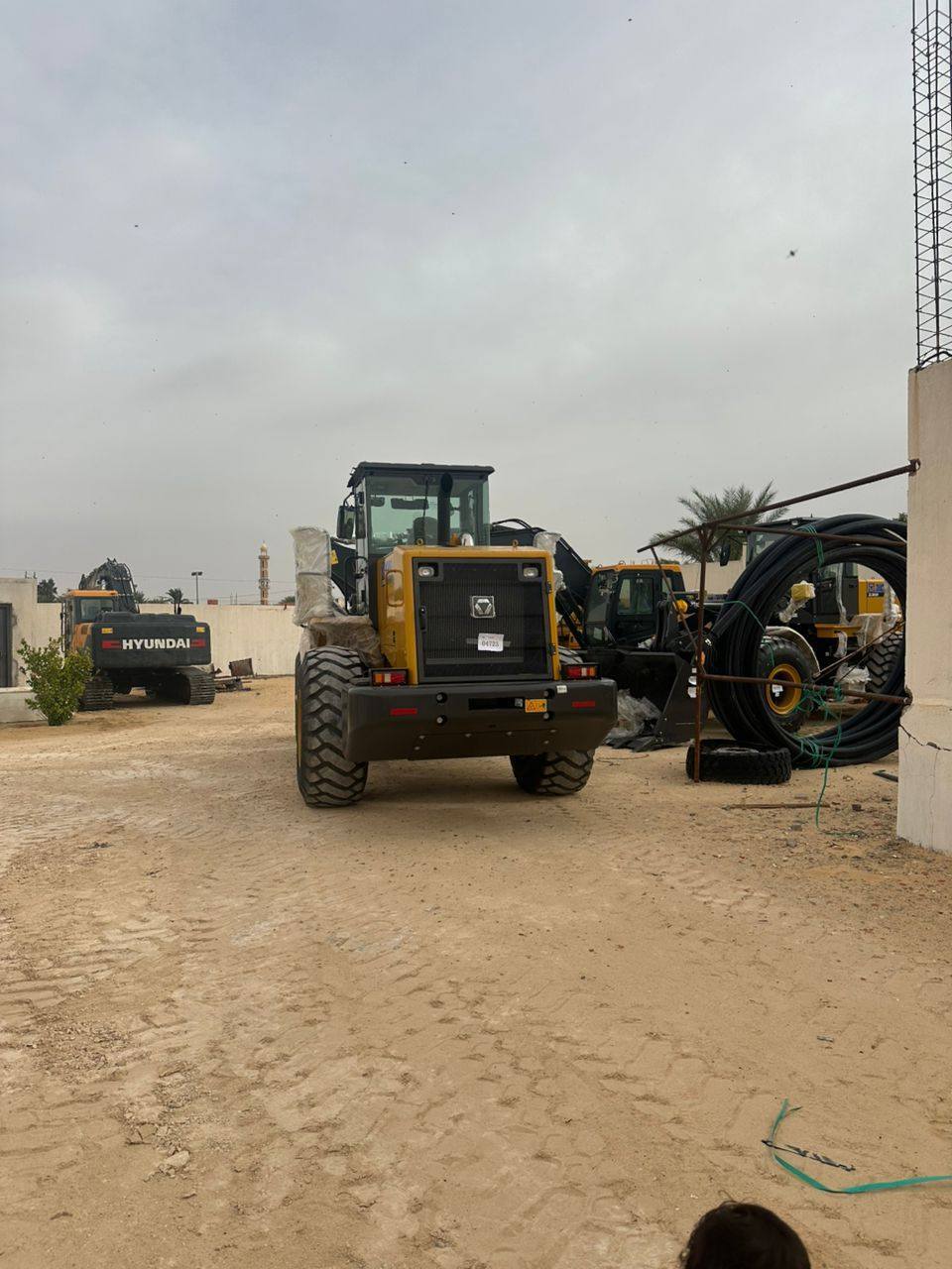 XCMG ZL50GN chargeur à roues de 5 tonnes avec seau de roche de 3,0 m3 et puissance nominale de 162 kW pour la construction