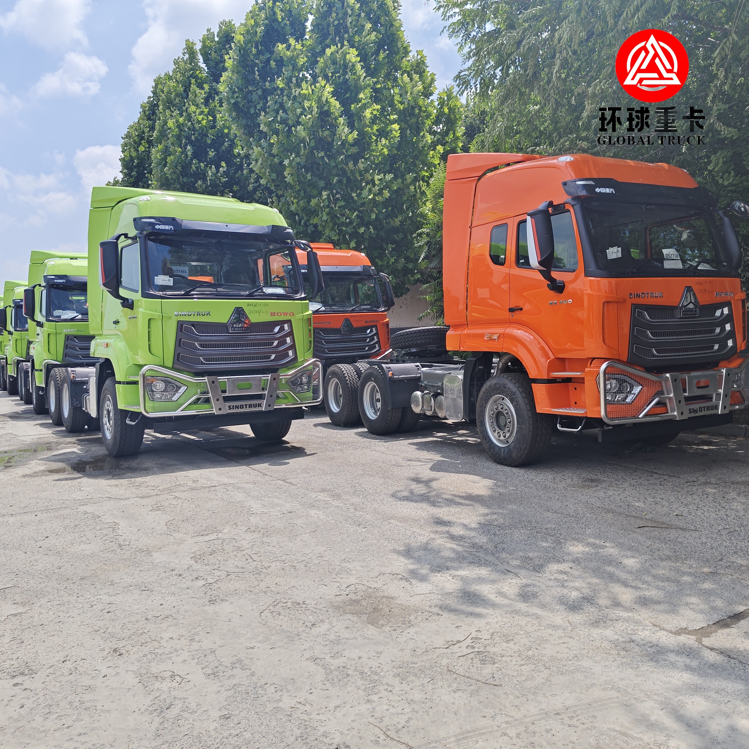Tracteur HOWO NX 6x4 Neuf Moteur Diesel 400CV Prime Mover pour Logistique Lourde