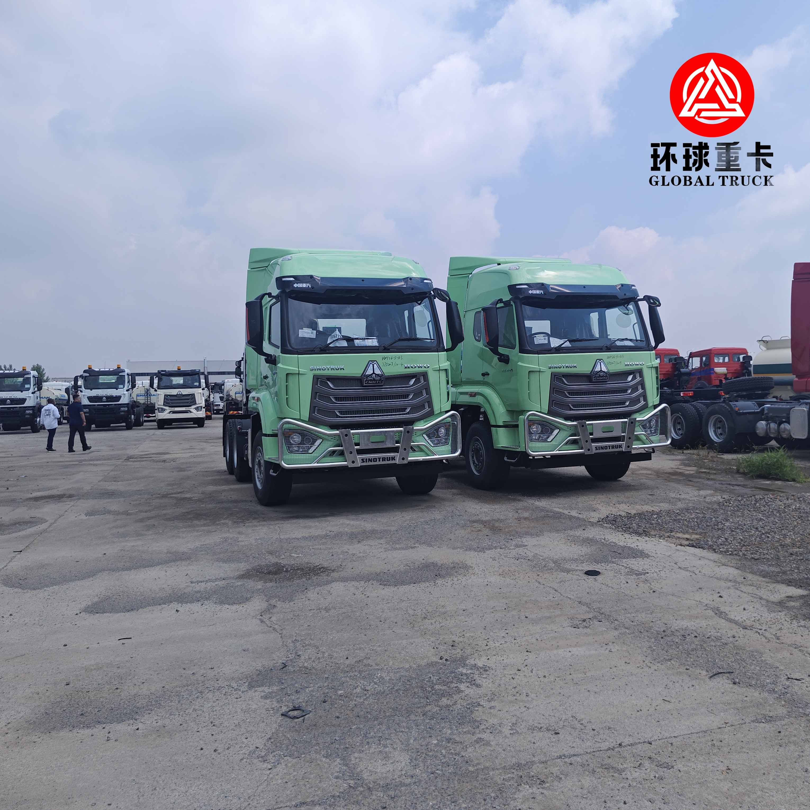 Tracteur routier Sinotruk HOWO NX 430CV 6x4 pour la logistique internationale